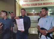 Abdul Fatah Pasolo (Kuasa Hukum) Korban Penganiayaan Hermawan Ngabalin Membuat Laporan Polisi Di Polda Metro Jaya Dan Korban Sudah Melakukan Visum Di Rumah Sakit Polri Kramat Jati Jakarta