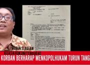 Penjelasan Singkat Robin Siagian Kuasa Hukum Korban Mafia Tanah Ihwal Akta Palsu Jual Beli Ruko di Pasar Minggu : Meminta Menkopolhukam Turun