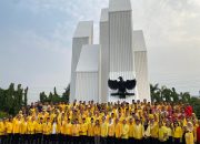 Ziarah Ke Makam Pahlawan Kalibata Dalam Rangka Sambut HUT Golkar Ke-60. Ricky Syahputra Berikan Pesan Politik yang Memotivasi Buat Semua Lini