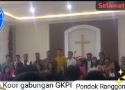 Rayakan Natal !! Lagu Koor Gabungan GKPI Pondok Ranggon Dinilai Sangat Merdu, Membahana, dan Sangat Memukau