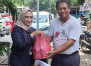 BRI Cabang Pondok Gede Berikan Bantuan Kepada Korban Banjir di Perumahan Kemang Ifi Bekasi