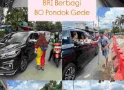 BRI Cabang Pondok Gede Berikan Takjil Berbuka Puasa