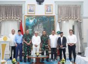 Inspektur Kodiklatad Dampingi Dankodiklatad Silaturahmi dengan Gubernur Jabar, Perkuat Sinergi dan Bahas Pelestarian Alam