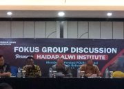 HAIDAR ALWI INSTITUTE GELAR FGD “MEMBEDAH PRESTASI POLRI SEBAGAI AMANAH REFORMASI”