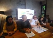 Tim Kuasa Hukum RAN LAW FIRM Menggadakan PressConference “Tanggapan Pengacara Dr. Razman Arif Nasution & Pengusaha David Rahardja Terkait Putusan Bebas Saudari Kejora Sebagai Marketing BRI Cabang Veteran Jakarta Pusat Oleh Majelis Hakim PN Jakarta Pusat (26 Maret 2025)