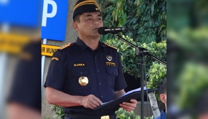 Bea Cukai Gelar Apel Khusus, Dirjen Djaka Budhi Utama Sampaikan Amanat Perdana