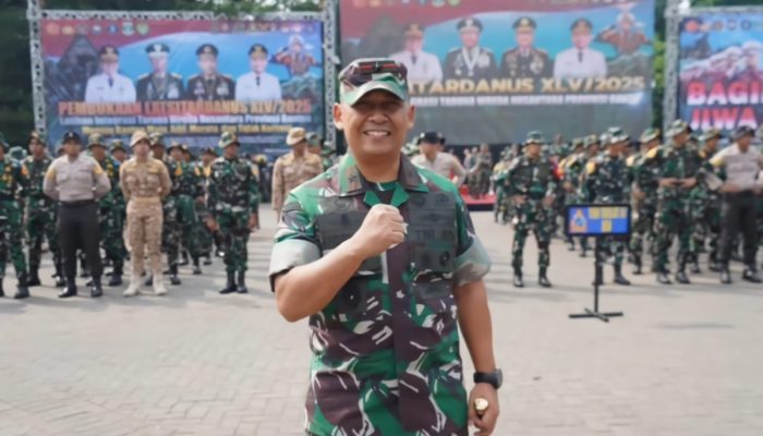Danrem 064/Maulana Yusuf Hadiri Pembukaan Latsitarda Nusantara ke-45