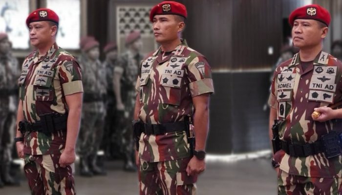 Kopassus Gelar Sertijab, Jabatan Wadanjen Kini Diemban Brigjen Ferdial Lubis 