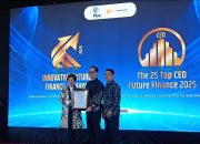 Tokocrypto Menerima Penghargaan Innovative Future Finance Awards 2025 Ketegori Financial Technology Di Hotel JW Marriot Jakarta