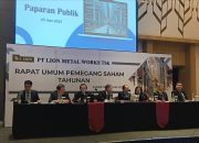 PT. LION METAL WORKS Tbk. Menggadakan Public Expose & RUPS : Pembagian Deviden Tunai Rp. 2.600.800.000