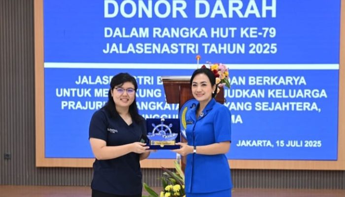 Jalasenastri Gelar Donor Darah Sambut HUT Ke-79 
