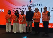DPW Gerakan Rakyat Sumatera Barat Meraih Penghargaan Follower Terbanyak, Kantor DPD Terbanyak Dan Pengurus DPW Terbanyak Di Ajang Anugerah Kersa-Ksatria Pancakarya Gerakan Rakyat 2025