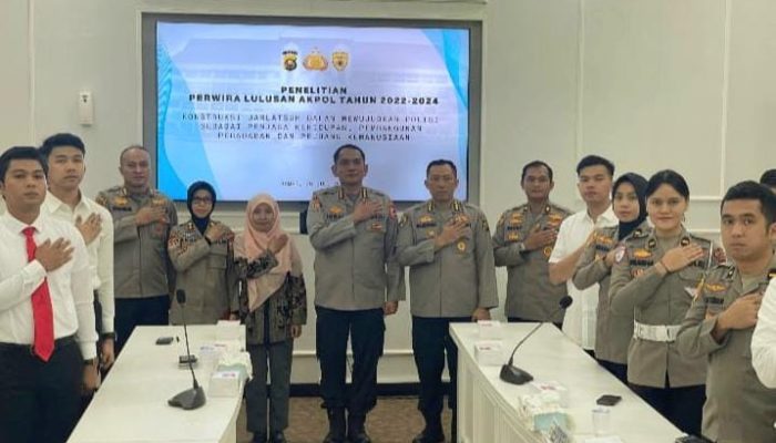 Akpol Lakukan Penelitian Kelembagaan Terhadap Perwira Remaja di Polda Jambi