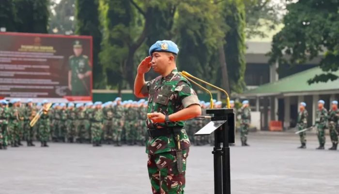 Upacara 17-an di Mako Paspampres, Komandan Paspampres Sampaikan Amanat Kasum TNI