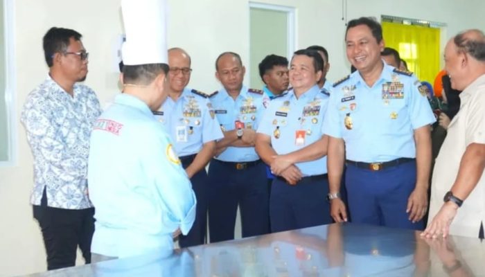Pangkoopsud I Hadiri Launching dan Ground Breaking Pembangunan SPPG TNI AU