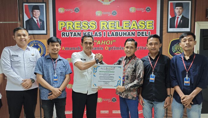 Mahasiswa Sumut Dukung Kemajuan Rutan Labuhan Deli