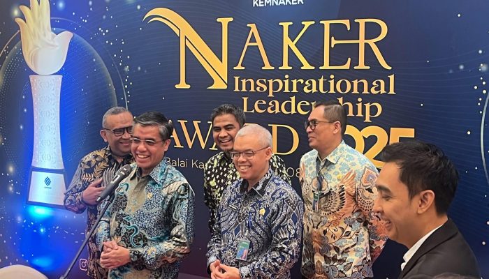 Kemnaker Gelar Naker Inspirational Leadership Award 2025, Dorong Kepemimpinan Berbasis Kinerja