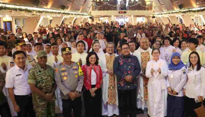 Dandim 0504/JS Bersama Forkopimda Tinjau Gereja Jelang Natal