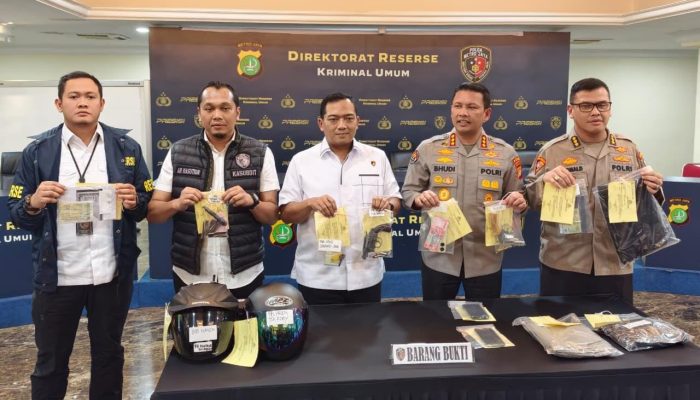 Curanmor Bersenjata Api di Palmerah Terbongkar, Polda Metro Tangkap Tiga Pelaku