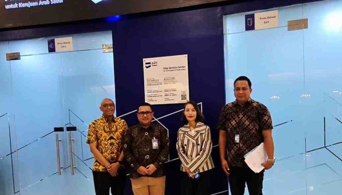 BRI Cabang Sudirman 1 Jalin Kerja Sama dengan PT Visa Service Center