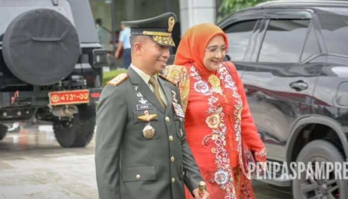 Danpaspampres Hadiri Upacara Prasetya Perwira Prajurit Karier TNI Program Khusus TA 2026