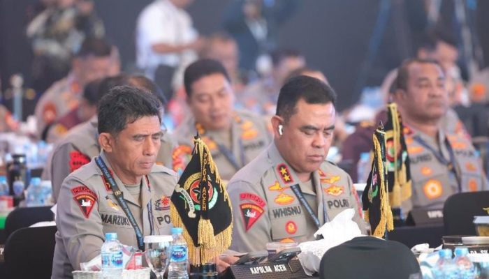 Kapolda Aceh Hadiri Rapim Polri 2026 di Jakarta