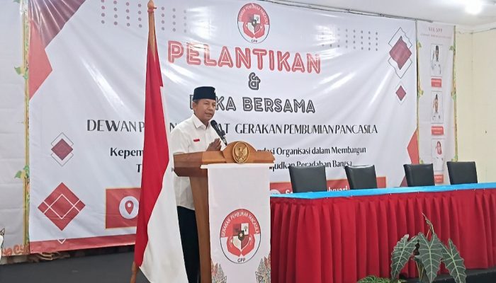 Pelantikan & Buka Bersama DPP Gerakan Pembumian Pancasila “Pancasila Menjadi Pondasi Organisasi dalam Membangun Trisakti sebagai Jembatan Mewujudkan Peradaban Bangsa”