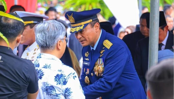 Kasau Hadiri Pemakaman Kenegaraan Jenderal TNI (Purn) Try Sutrisno