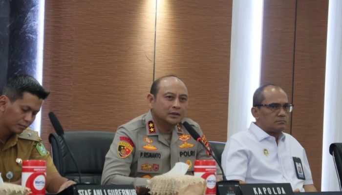 Kapolda Kalbar Pimpin Rakor Lintas Sektoral Kesiapan Pengamanan Idulfitri 1447 H