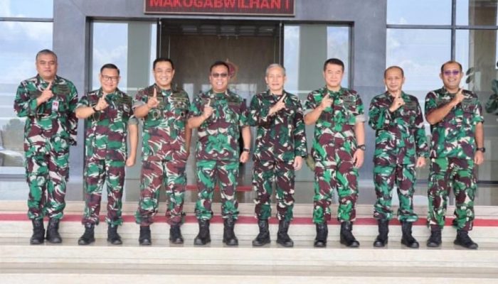 Kaskogabwilhan I Terima Kunjungan Penelitian Pasis Seskoau, Bahas Strategi Ruang Udara