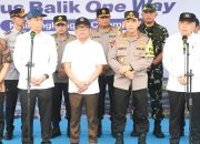 Pangdam IV/Diponegoro Hadiri Flag Off One Way Arus Balik Lebaran di Kalikangkung