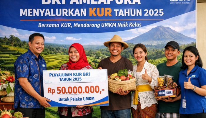 BRI BO Amlapura Salurkan KUR Rp 604 Miliar, Dorong UMKM Naik Kelas di Karangasem