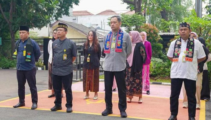 Kantor Pertanahan Jakarta Utara Gelar Apel Kamis Manis, Tekankan Percepatan Layanan dan WBBM