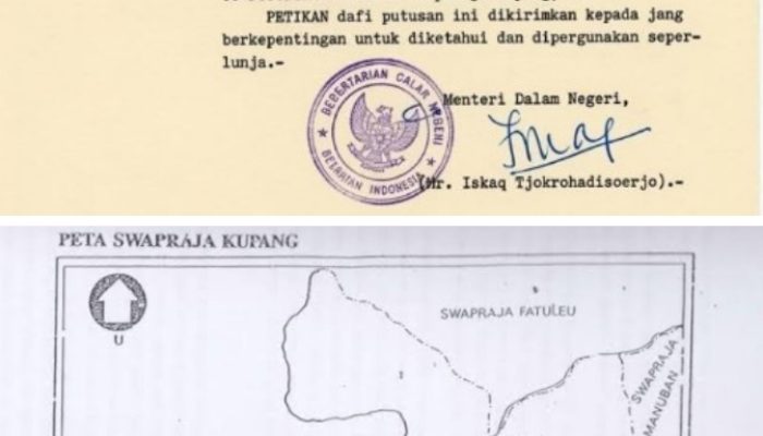 Negara Akui Peran Raja dalam Sejarah: Dokumen 1951 Tegaskan Legalitas Swapraja di Kupang