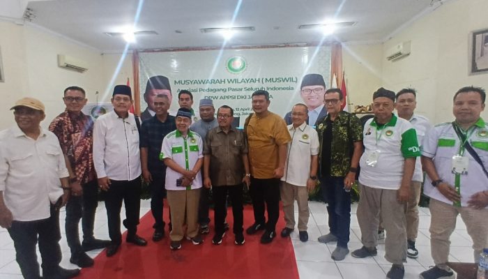 Asosiasi Pedagang Pasar Seluruh Indonesia (APPSI) Dewan Pimpinan Wilayah (DPW) DKI Jakarta Menggelar Musyawarah Wilayah (Muswil) ;”Perkuat Solidaritas Pedagang, Dorong Pasar Rakyat Naik Kelas”