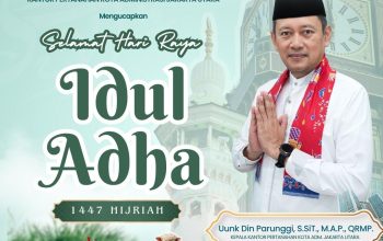 Sampaikan Pesan Idul Adha 1447 H, Kakantah Jakarta Utara Tekankan Integritas dan Dedikasi Pelayanan