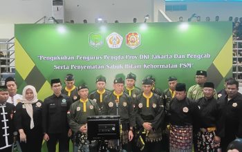 Pangdam Jaya Mengukuhkan Pengurus Pengda Prov DKI Jakarta & Pengcab Serta Penyematan Sabuk Hitam Kehormatan PSM