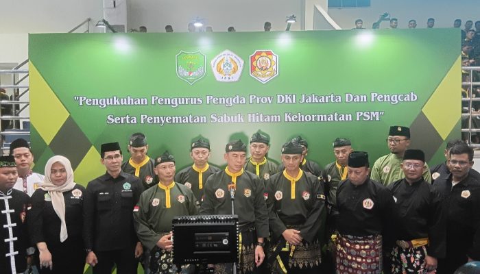 Pangdam Jaya Mengukuhkan Pengurus Pengda Prov DKI Jakarta & Pengcab Serta Penyematan Sabuk Hitam Kehormatan PSM