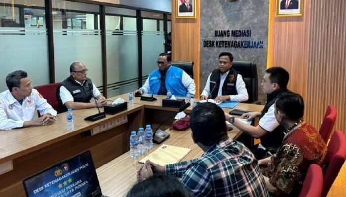 Desk Ketenagakerjaan Polri Tuntaskan Sengketa 130 Pekerja PT Kerta Gaya Pusaka, Pesangon Rp10 Miliar Dibayarkan