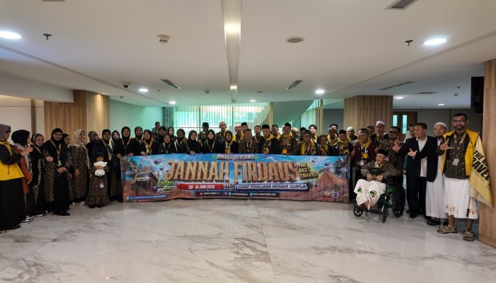 Jannah Firdaus Travel Berangkatkan Jamaah Umrah Pertama di Indonesia Pasca Musim Haji 1447 H