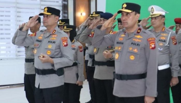 Kapolda Kalbar Ikuti Upacara Pemuliaan Nilai-Nilai Tribrata Jelang Hari Bhayangkara ke-80