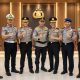 Enam Alumni Akpol 1997 Terima Kenaikan Pangkat dalam Upacara yang Dipimpin Kapolri
