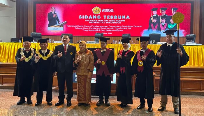 Kolonel CKM Dr. Syahrial Promosi Doktor, Soroti Perlindungan Hukum Prajurit TNI Penyandang Disabilitas