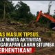 DUMAS Masuk Tipidsus, Warga Minta Aktivitas Penggarapan Lahan Situmba Dihentikan