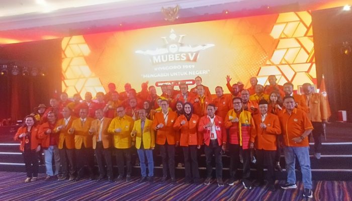 KASGORO 1957 Menggelar Musyawarah Besar V Kosgoro 1957 Dengan Tema ; “Menguatkan Pengabdian dan Meneguhkan Semangat Perjuangan Untuk Negeri”