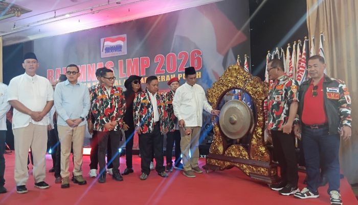 Rapat Pimpinan Nasional (Rapimnas) 2026 Laskar Merah Putih (LMP) Resmi Dibuka Oleh Andi Amran Sulaiman (Menteri Pertanian R) Di Jakarta