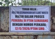 Eksekusi Tetap Digelar 23 Juli 2026, Meski Sengketa Belum Berakhir dan Kepastian Hukum Masih Dipertanyakan