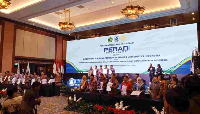 Gebrakan PERADI Profesional Gandeng Kemenag, UI, dan 111 Perguruan Tinggi, Bangun Ekosistem Pendidikan Hukum Berintegritas