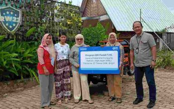 BRI KC Cibubur Salurkan Bantuan TJSL untuk Perkuat Kampung Ramah Lingkungan Gardenia 22