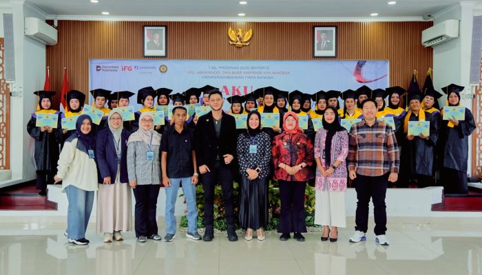 Wisuda Program “Aku Bangkit dan Berdaya”, IFG, Jamkrindo, dan WM Akademi Bangun Harapan Baru bagi 29 Warga Binaan Lapas Perempuan Tangerang